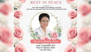 Pengusaha kosmetik Martha Tilaar berpulang dalam usia 89 tahun