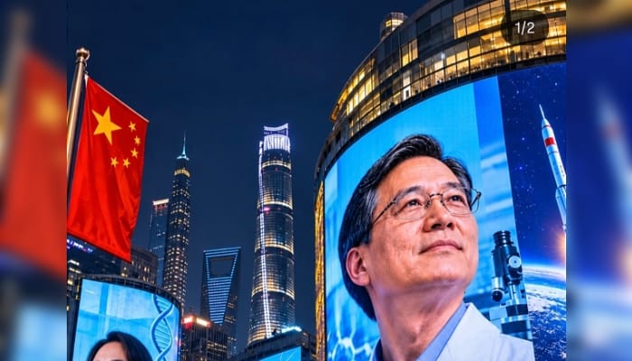 China ganti figur artis dengan ilmuwan dalam layanan iklan digital di ruang publik