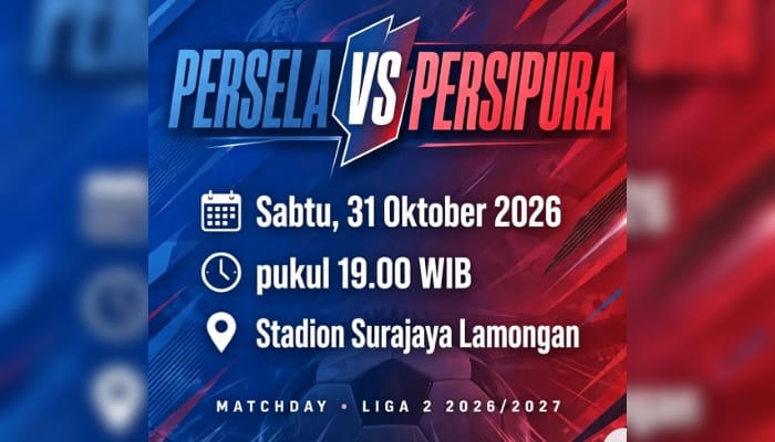 Liga 2 Championship: Persela Lamongan vs Persipura Jayapura Sabtu malam