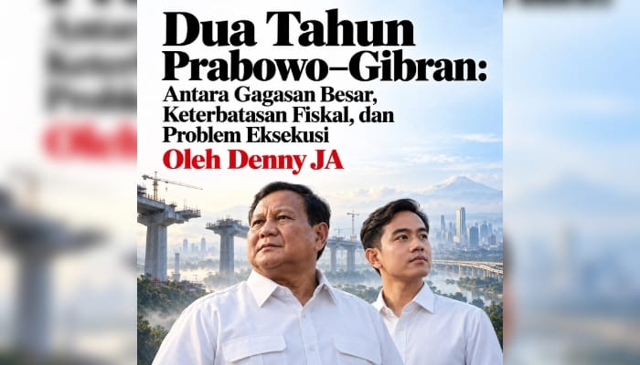Dua tahun Prabowo-Gibran: Antara gagasan besar, fiskal, dan eksekusi