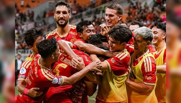 Laju Persija Jakarta di puncak klasemen makin kencang setelah kalahkan Persik Kedir