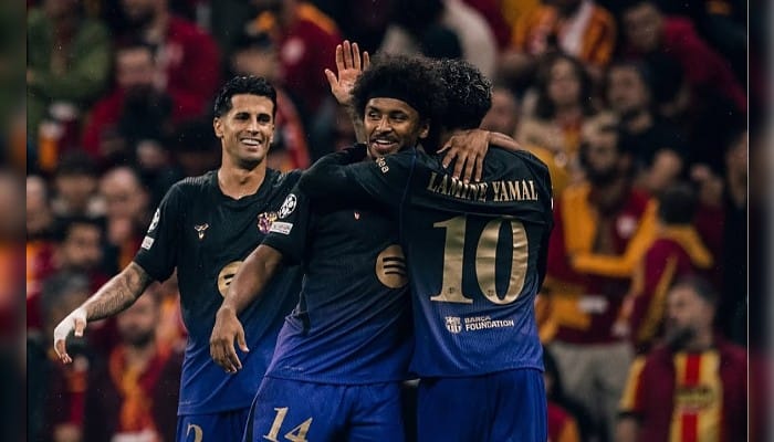 Barcelona kukuh di puncak klasemen setelah gilas Galatasaray