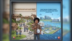 Membangun SDM unggul: Mendirikan dua universitas baru di tanah Papua
